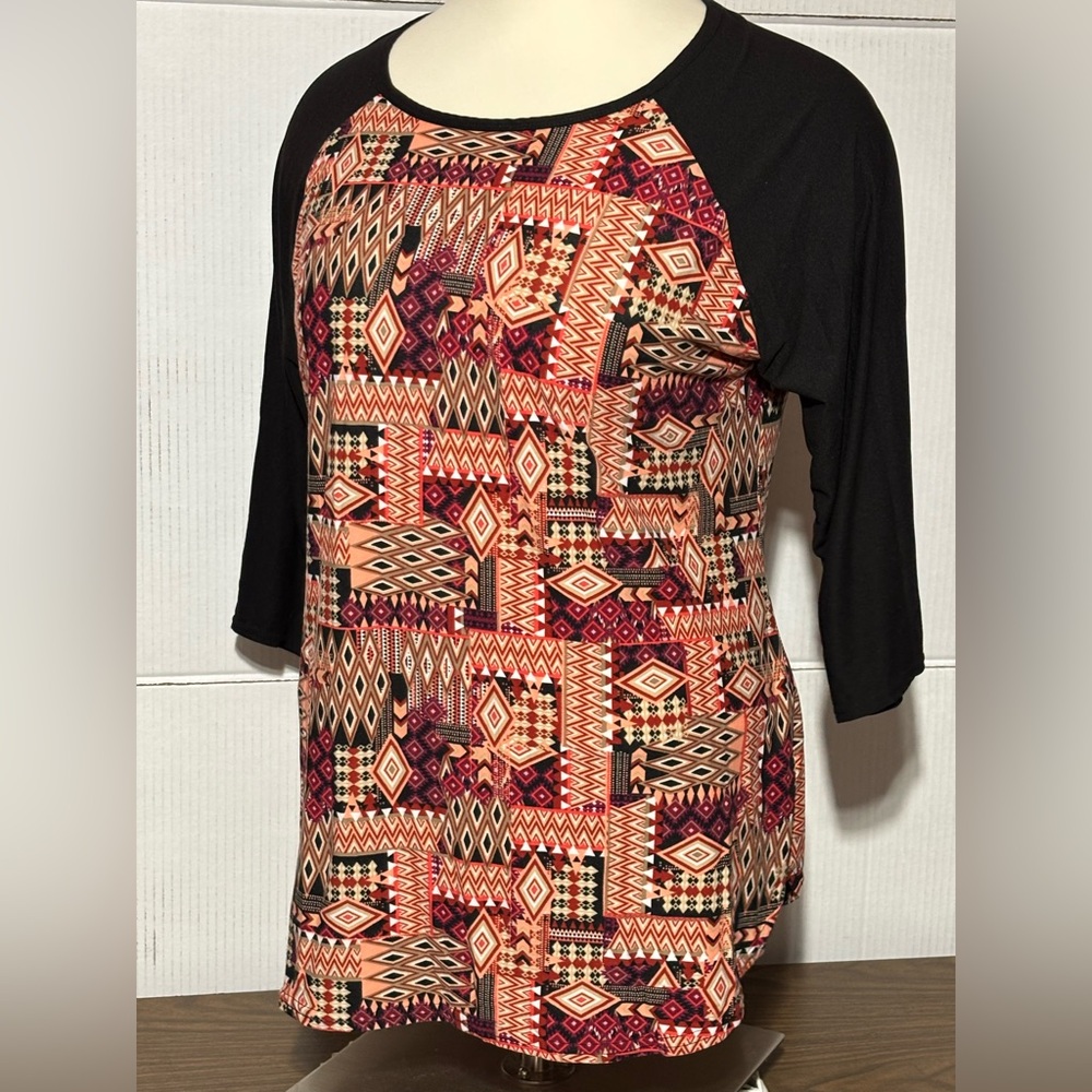 Bobbie brooks ladies 3x boho look top - Picture 7 of 8